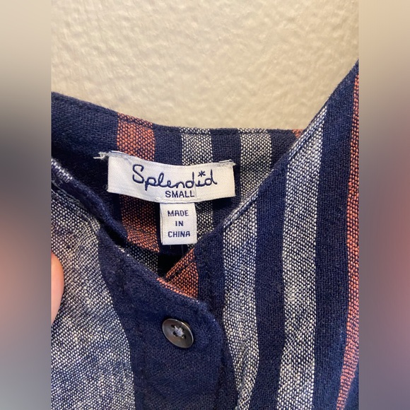 Splendid Striped Jumpsuit NWT! - Picture 3 of 8